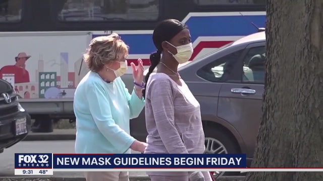 New facemask guidelines across Illinois begin today