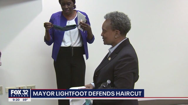 Mayor Lightfoot defends haircut during COVID-19 crisis