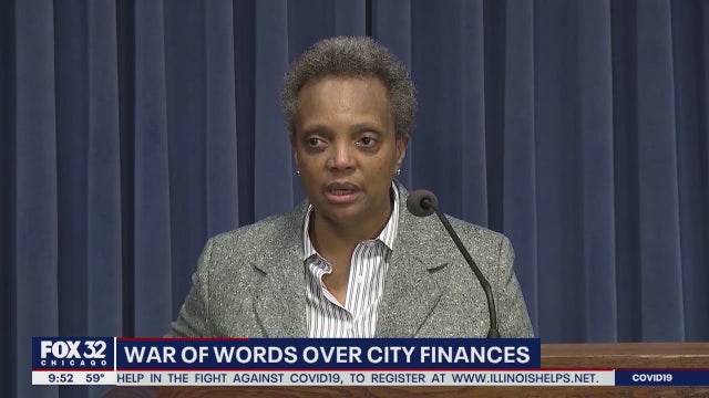 Lightfoot, Vallas trade war of words over city finances