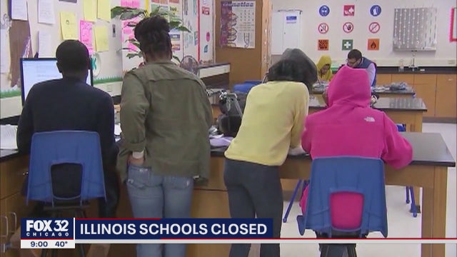 Illinois schools closed for rest of academic year due to COVID-19