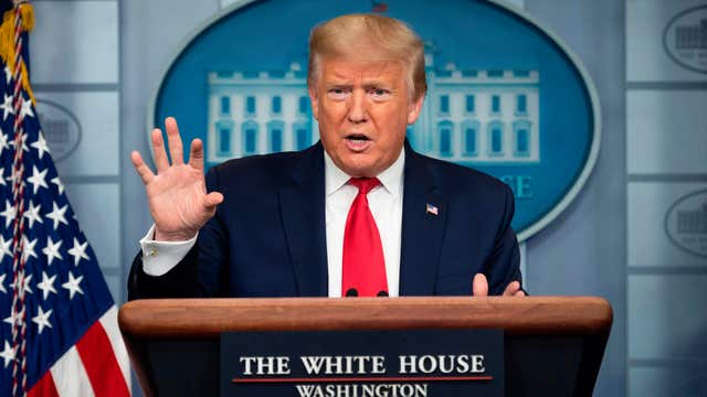 Trump vows coronavirus-wrecked economy will 'bounce' back despite record jobless numbers