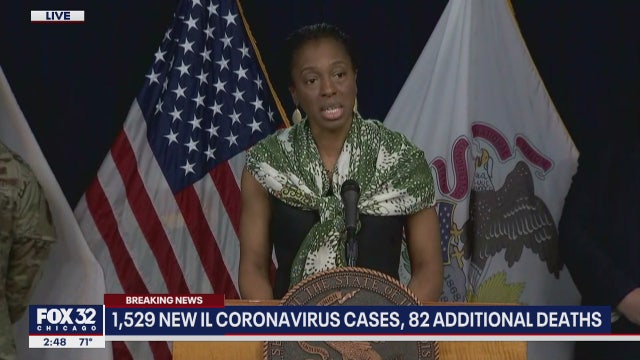 Rate at which COVID-19 cases is increasing in Illinois is less, health official says
