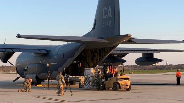 Illinois receives 100 ventilators from California