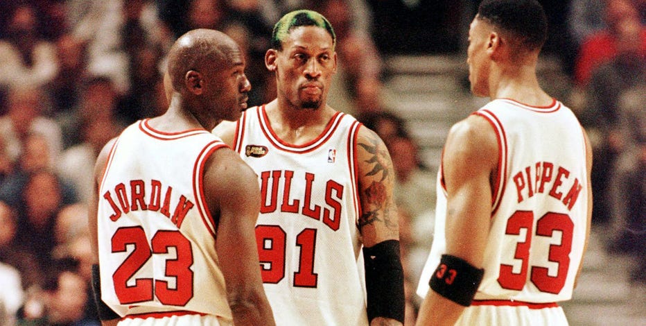 Chicago Bulls Jordan Pippen Rodman Chrom factory