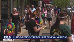 Illinoisans trek to Wisconsin over Memorial Day weekend: "There's no freedom" in Illinois