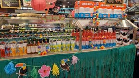 Grocery store fills salad bar with alcohol, candy during pandemic restrictions