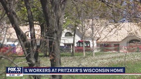 Illinois construction workers traveling to Wisconsin to work on Pritzker's farm amid stay-at-home order