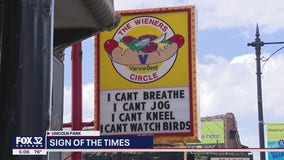 The Wieners Circle changes sign to make statement following George Floyd's death