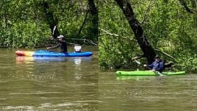 Kayakers missing in Des Plaines River in Riverside found safely