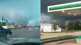 Severe storms, possibly tornadoes sweep through Illinois