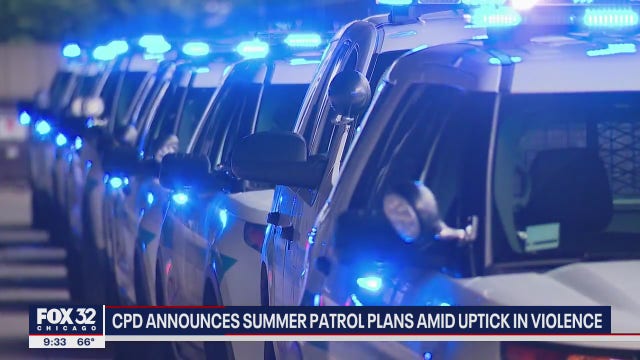 Chicago police announce summer patrol plans amid uptick in violence