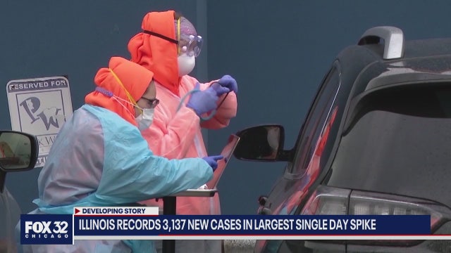 Illinois reports more than 3,000 COVID-19 cases Friday amid growing calls to reopen state