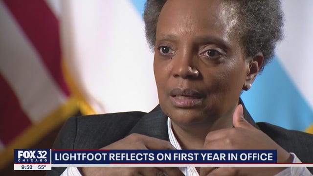 Lightfoot reflects on first year in office: 'It's been a hell of a year'
