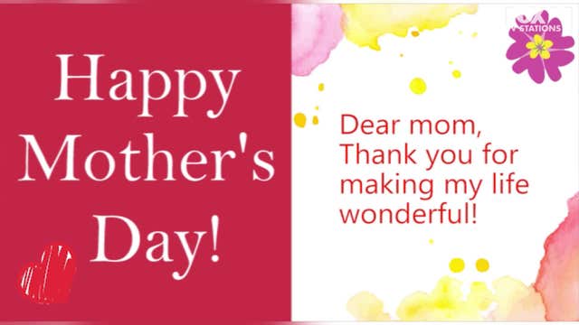 Send your mom a virtual Mother’s Day message