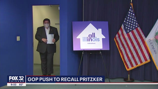 Illinois lawmaker pushing for ballot referendum that would let voters remove Pritzker from office