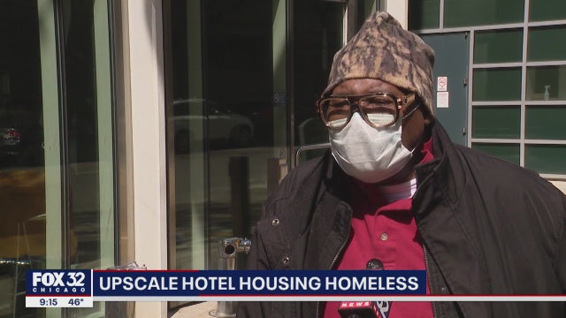 Upscale Chicago hotel housing homeless amid coronavirus outbreak