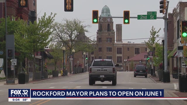 City of Rockford, Illinois plans to reopen June 1