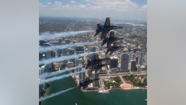 Blue Angels to fly over Chicago on Tuesday