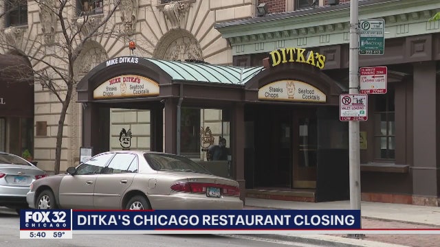 Ditka's restaurant in Chicago permanently closing