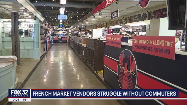 French Market vendors struggle without commuters amid coronavirus pandemic