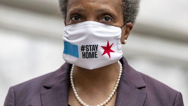 Dozens of churchgoers defy Illinois' stay-at-home order, Lightfoot to issue citations