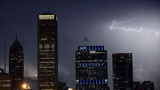 Stronger storms to hit Chicago Thursday evening; risk of ‘ping-pong’ size hail in south burbs