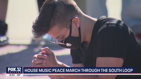 House Music Peace March in Chicago: We want to couple our hands with our white brothers