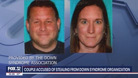 Husband and wife stole $100k from Down syndrome organization, group says