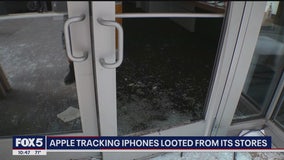 Apple tracking looted iPhones