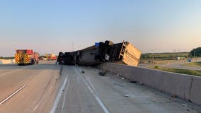 Intoxicated driver swerves in front of semi, causing crash on I-94 in southern Wisconsin: police