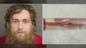 Man attempted to stab officers with syringe as protesters moved through Orlando, police say