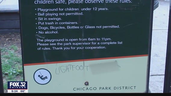 Racist graffiti at Chicago park targets Mayor Lightfoot
