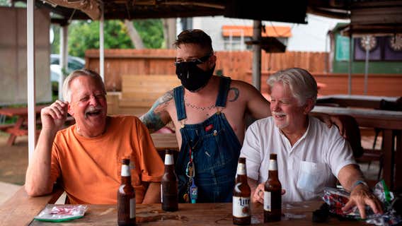 More than 5,000 people with COVID-19 hospitalized in Texas, as state retreats from reopening