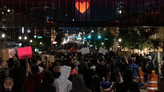 Protesters seize on death of Ohio woman, 22, despite questions