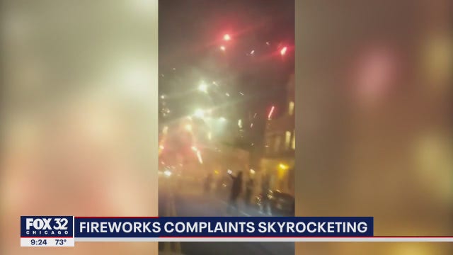 Firework complaints sky-high in Chicago amid coronavirus pandemic