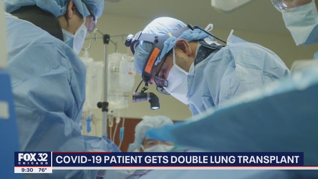 Young COVID-19 survivor in Chicago receives double lung transplant