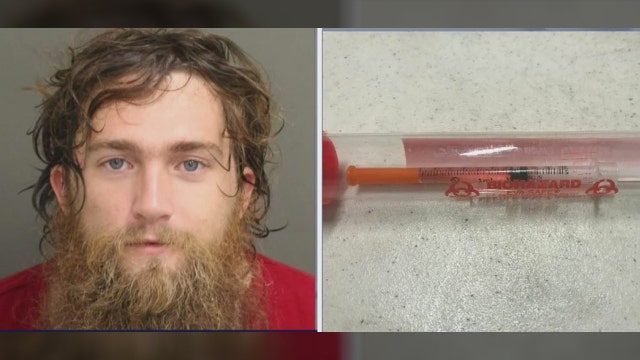 Man attempted to stab officers with syringe as protesters moved through Orlando, police say