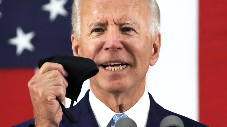 Presidential Candidate Joe Biden Delivers Remarks In Delaware