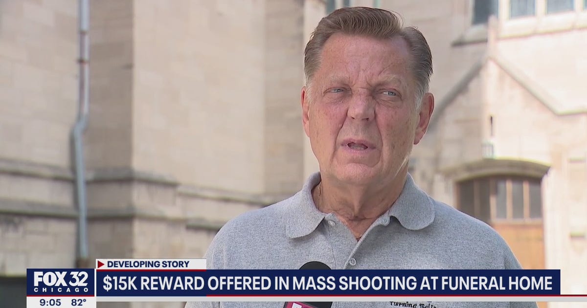 $15K reward offered in mass shooting at Chicago funeral home | FOX 32 ...