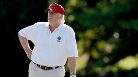 Trump defends trips to golf courses, says it's his 'exercise' and he plays 'very fast'