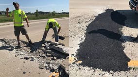 Hot weather causing dozens of roads to buckle in Illinois, Wisconsin