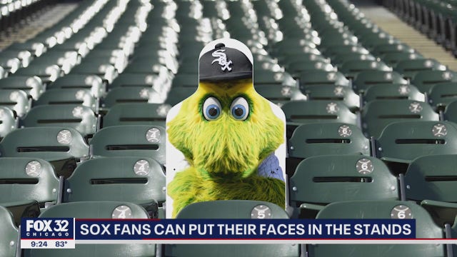 White Sox fans can purchase cardboard cutout of themselves to have at opening home games