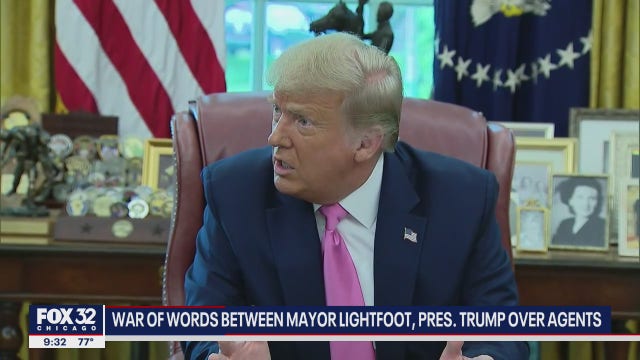 Chicago violence sparks war of words between Trump, Lightfoot