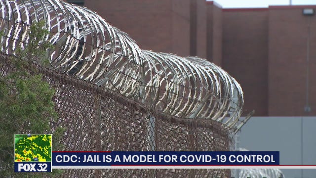 CDC: Cook County Jail is a model for COVID-19 control