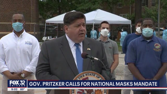 Pritzker calls for national mask mandate: 'This is not a reality TV show'
