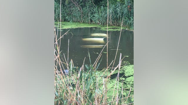 Empty car found submerged in South Deering drainage ditch