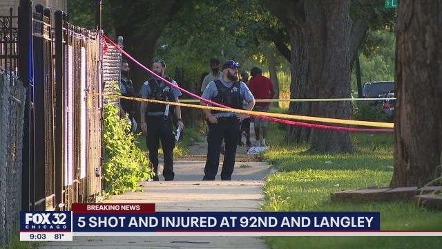 1 killed, 4 wounded in South Side drive-by: Chicago police