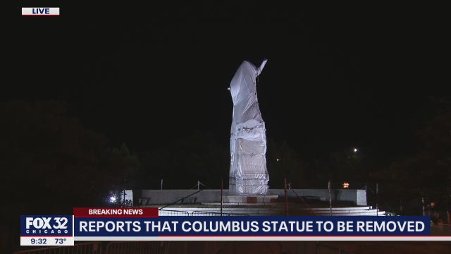 Mayor Lightfoot plans to remove Christopher Columbus statue in Grant Park: report