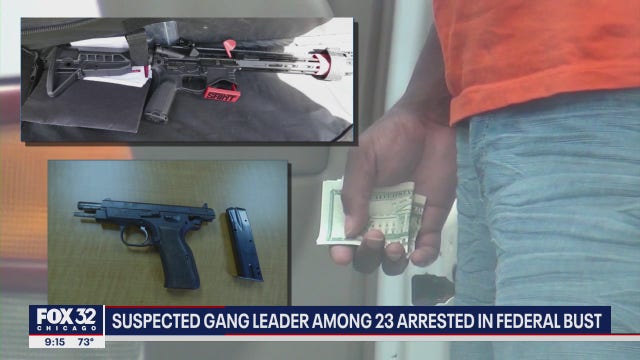 Black Disciples leader among 23 arrested in federal bust on South Side