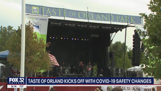 Taste of Orland Park goes on as scheduled despite spike in COVID-19 cases in the state